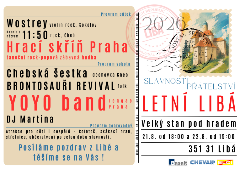 Letní Libá -slavnost přátelství